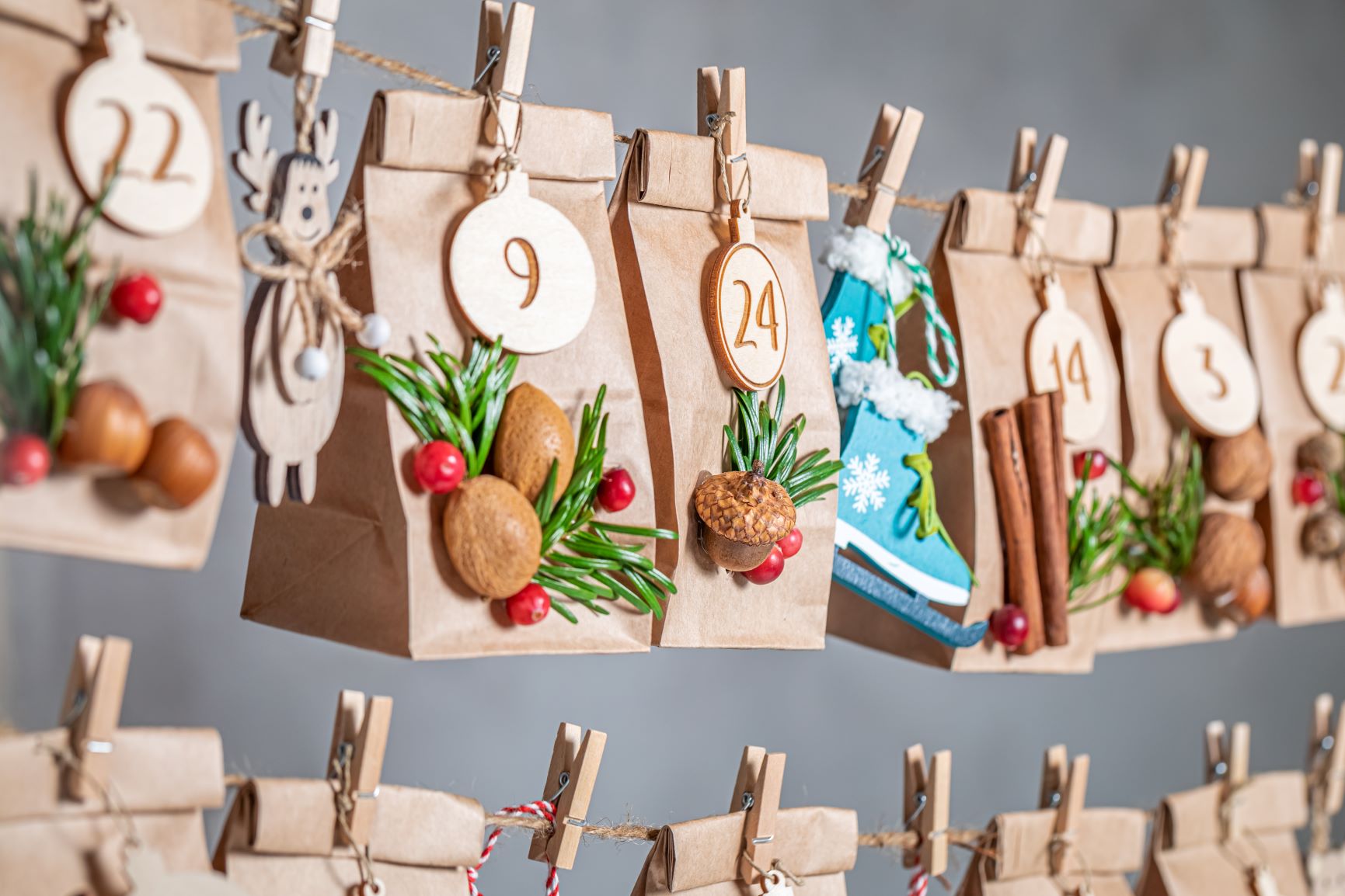 Selbstgebastelter Adventskalender für Hunde